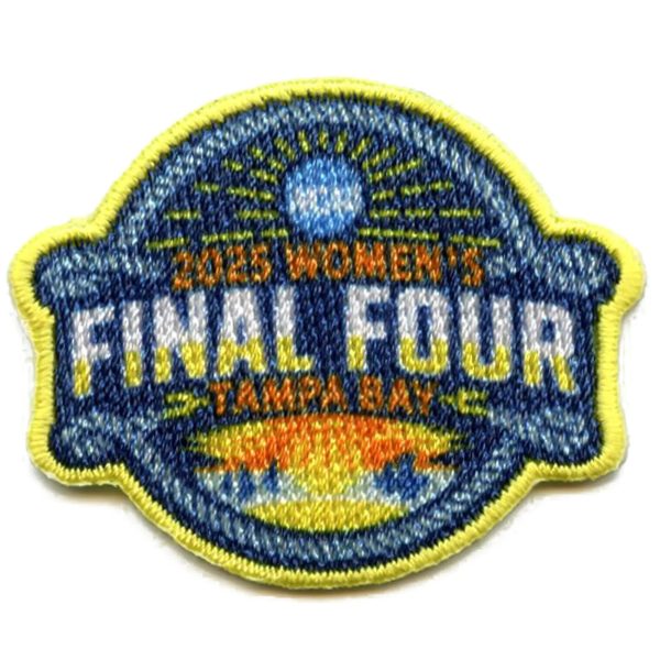 2025 Women s NCAA Final Four Tampa Bay Final Four Jersey Patch Discount
