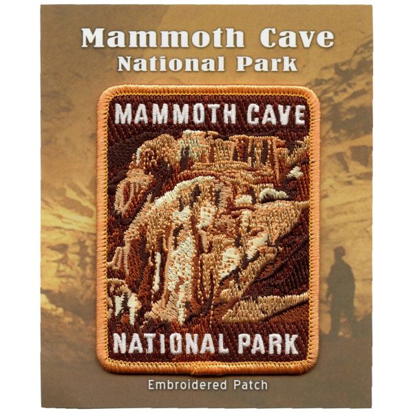 Mammoth Cave National Park Patch Kentucky Travel Embroidered Iron On Online Hot Sale - Image 2