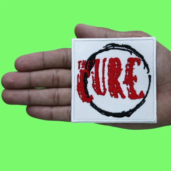 The Cure Music Patch Band Circle Logo Embroidered Iron On Fashion - Image 2