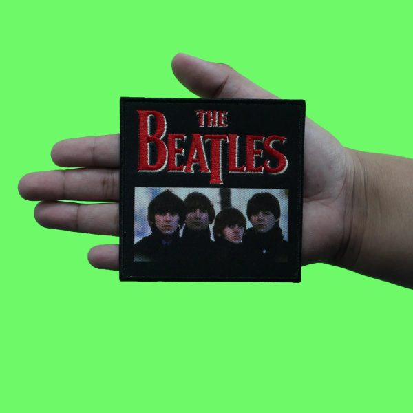 The Beatles Members Photoshoot Patch Iconic Rock Band Sublimated Iron On Supply - Image 2