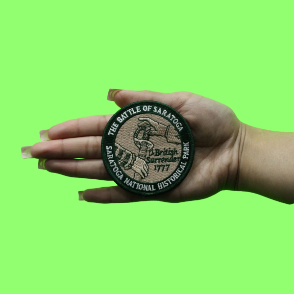 The Battle Of Saratoga Patch Historical Travel Souvenir Embroidered Iron On Supply - Image 3