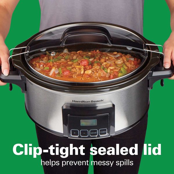 6-Quart Programmable Stay or Go Slow Cooker 33561 Hot on Sale - Image 2