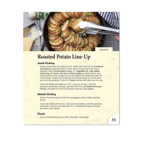 Inside-Out Cast Iron Recipes Cookbook 2921 Sale - Image 2