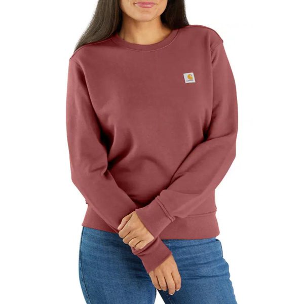 Women s French Terry Crewneck Sweatshirt 106179 Discount - Image 2