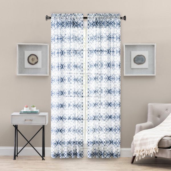 Shibori Curtains 230 on Sale - Image 2