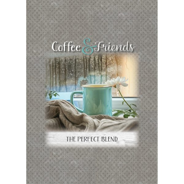 Coffee And Friends Fleece Throw 50x70 Inch CC710 Sale