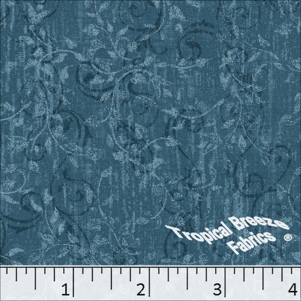 Standard Weave Vine Print Poly Cotton Dress Fabric 6156 For Discount - Image 4