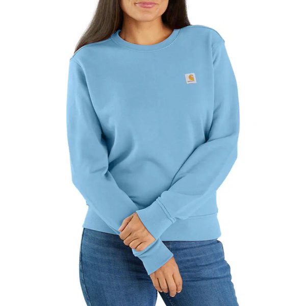 Women s French Terry Crewneck Sweatshirt 106179 Discount - Image 5