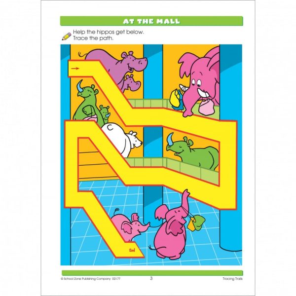 Tracing Trails Pre-Writing Workbook 02177 For Discount - Image 5